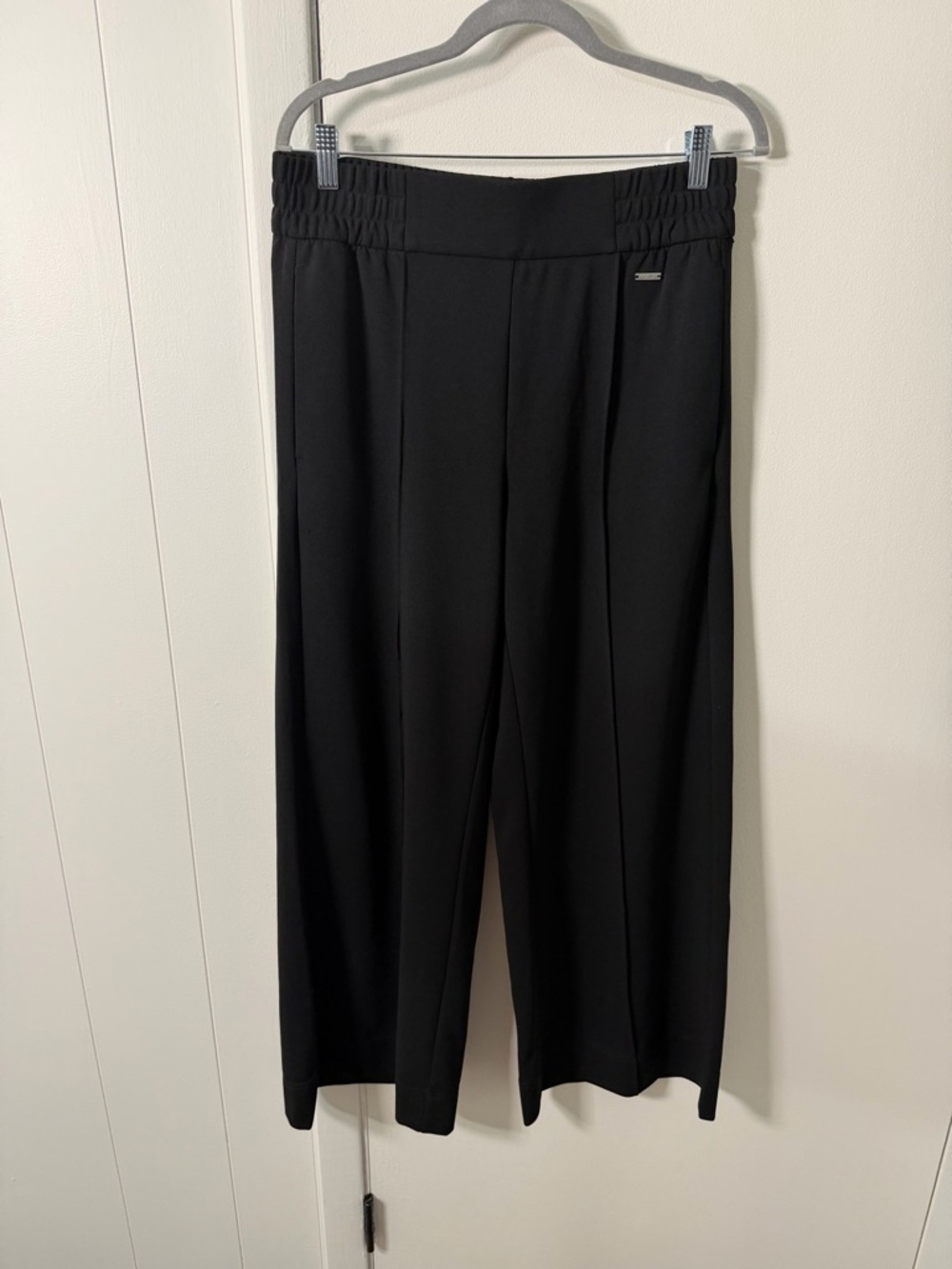 Calvin Klein | Pull‑On Wide‑Leg Trouser | Women’s Medium | NWT | Black